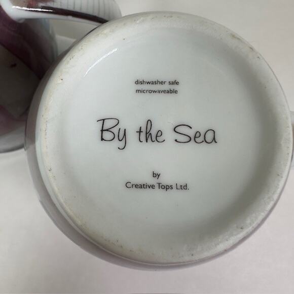 Creative Tops, By The Sea Coffee Mugs/Cups Set of 2 Beach Cottage Outdoors - Picture 6 of 14